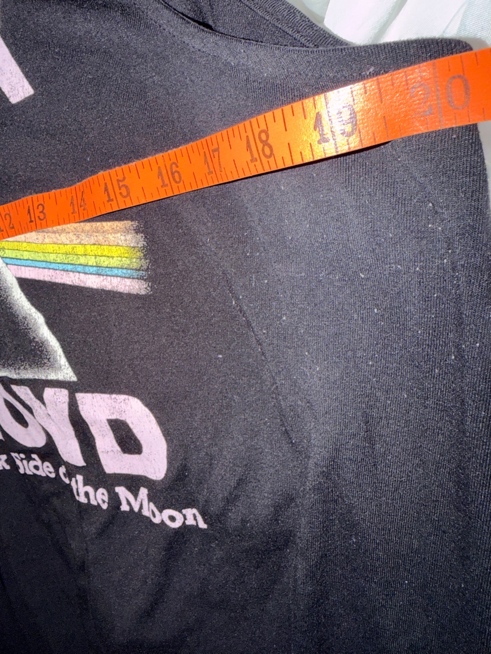 Pink Floyd Dark Side Of The Moon Black Long Cotton Dress - Picture 4 of 4